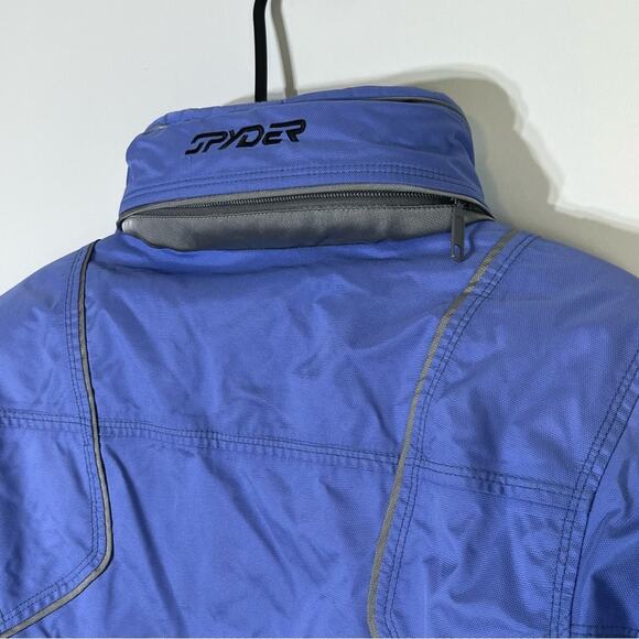SPYDER Women's SKI Coat Blue XTL 8 THINSULATE Liteloft Insulation Size 4 EUC - Picture 9 of 11
